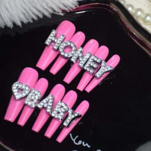Nail Design With Word